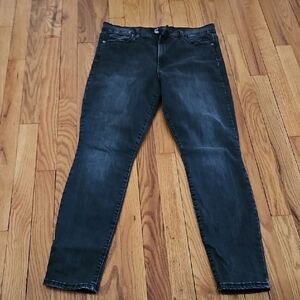 Gap Leggins Jeans 30reg Woman's Black Color